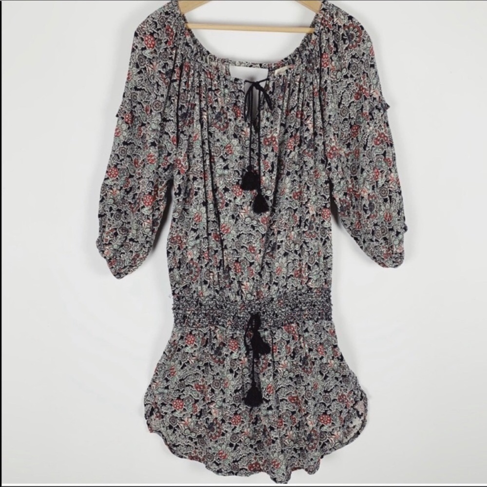 On or off the shoulder Boho Tunic top/dress - Picture 3 of 5